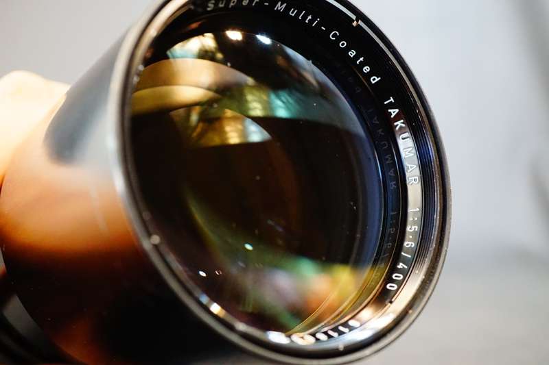 Asahi Pentax SMC Super-Multi-Coated Takumar 400mm F5.6 Lens M42 Screw Mount **Excellent Condition**