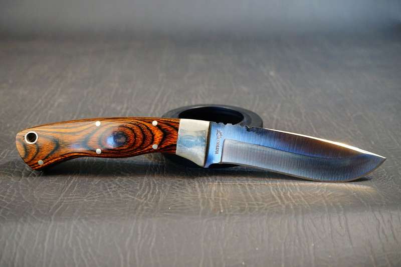 Carl Schlieper Eye Brand Outdoor Classic Hunter Silver Collection Knife **Great Condition**