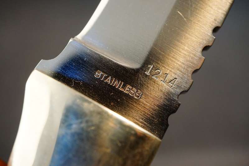 Carl Schlieper Eye Brand Outdoor Classic Hunter Silver Collection Knife **Great Condition**
