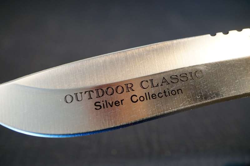 Carl Schlieper Eye Brand Outdoor Classic Hunter Silver Collection Knife **Great Condition**