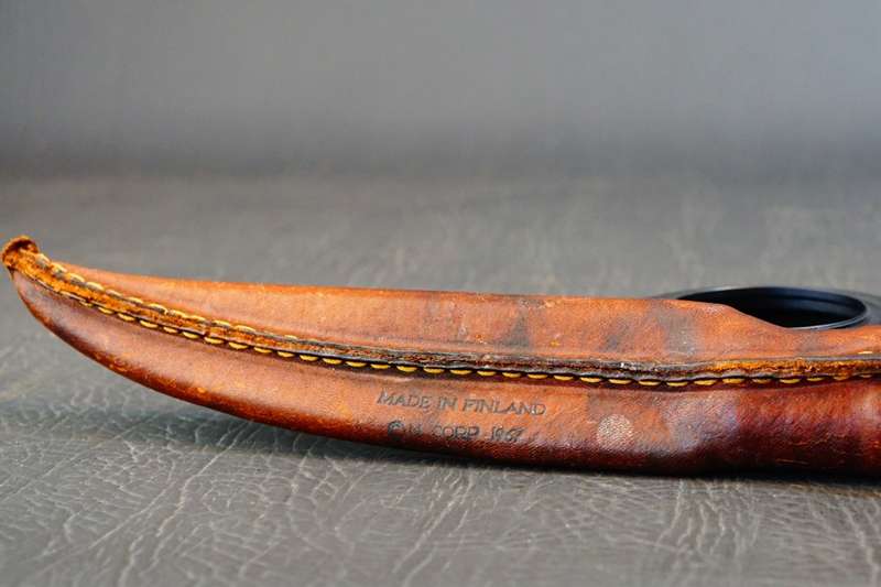 Vintage 1967 Normark Fiskars Finland Fillet Knife with Leather Sheath **Great Condition**