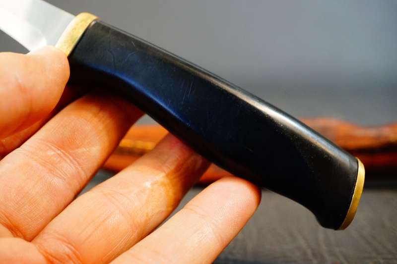 Vintage 1967 Normark Fiskars Finland Fillet Knife with Leather Sheath **Great Condition**