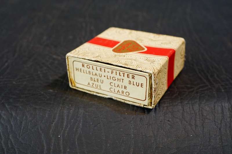 Rollei Franks & Heidecke RI/Bay 1 - Blau Hell Light Blue Filter w/ Case and Box **Great Condition*