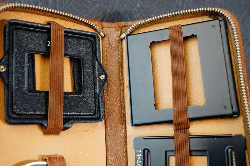 Rollei Rolleicord Vb Va - 16 Exposure Kit - Mask Set Complete with Case **Great Condition**