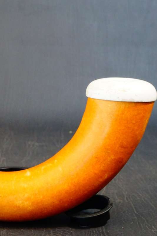 Calabash Meerschaum Pipe Made in Tanzania **Good Condition**