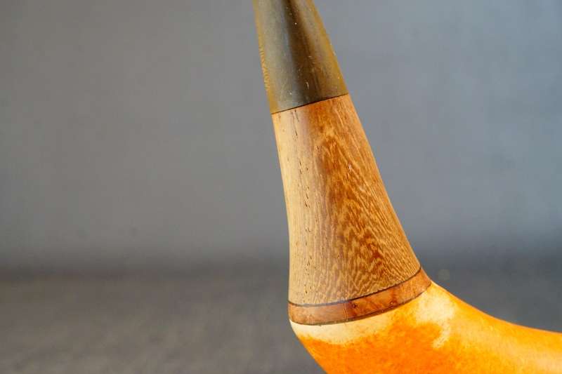 Calabash Meerschaum Pipe Made in Tanzania **Good Condition**