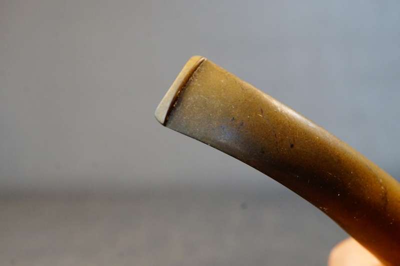 Calabash Meerschaum Pipe Made in Tanzania **Good Condition**