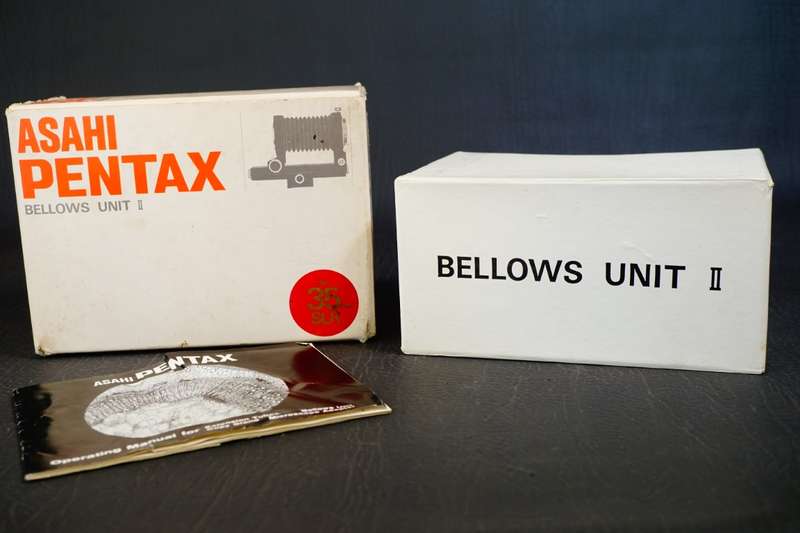Asahi Pentax Bellows II Unit M42 Screw Mount Boxed  **Excellent Condition**
