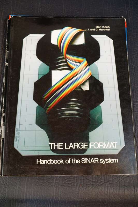 Collection of 7 Sinar Usage and Equipment Books **Good Condition**