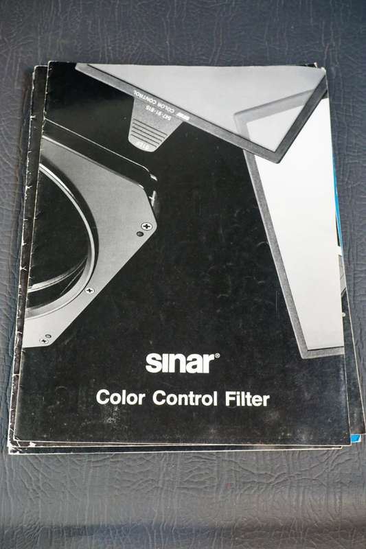 Collection of 7 Sinar Usage and Equipment Books **Good Condition**
