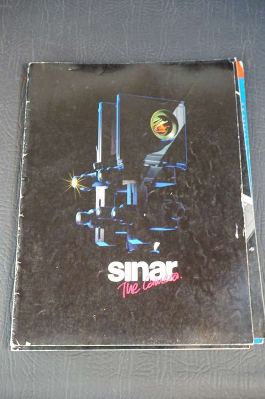 Collection of 7 Sinar Usage and Equipment Books **Good Condition**