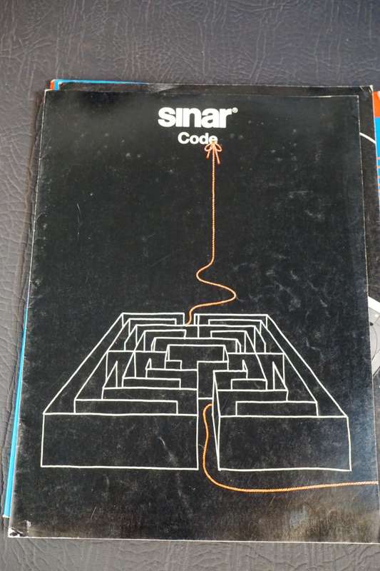 Collection of 7 Sinar Usage and Equipment Books **Good Condition**