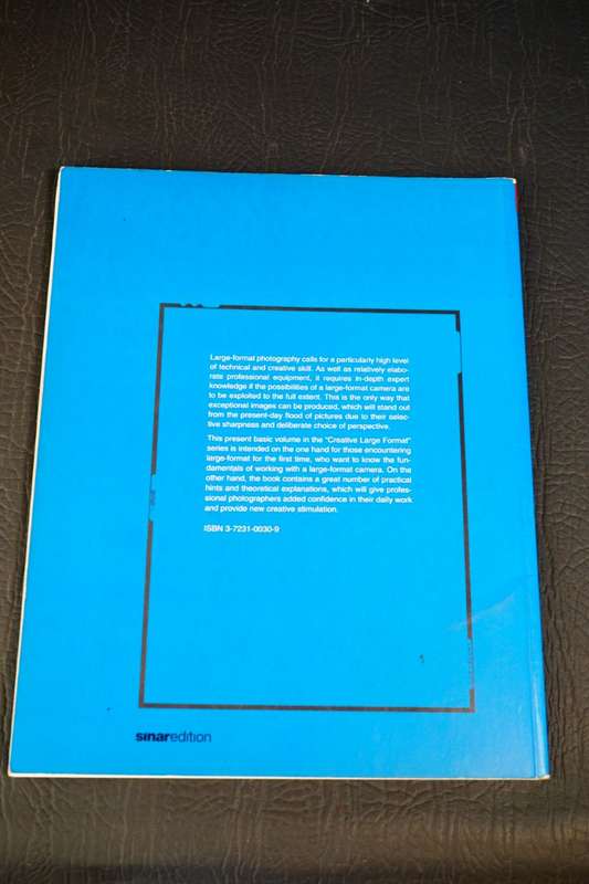Collection of 7 Sinar Usage and Equipment Books **Good Condition**