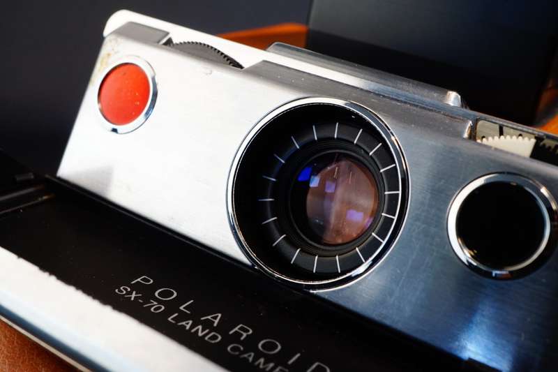 Polaroid SX-70 Land Camera Instant Film Camera with Leather Carry Case **Great Condition**