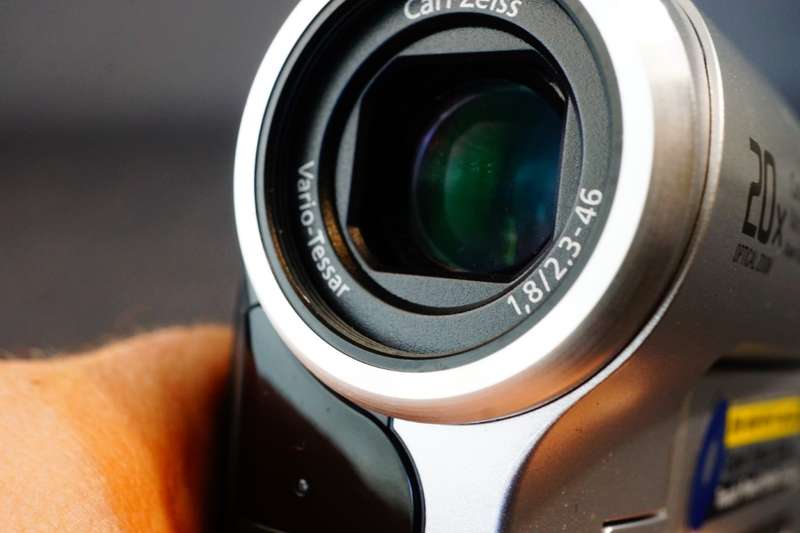 Sony Handycam Camera DCR-DVD408E with DVD-R Disk **Great Condition**
