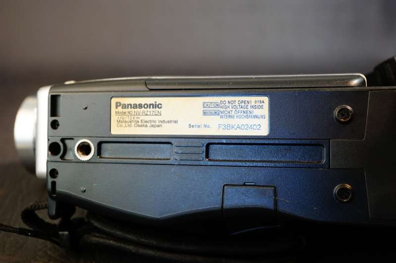 Panasonic NV-RX17 Video Movie Handycam Camcorder Camera VHS-C Tape Format **Great Condition**