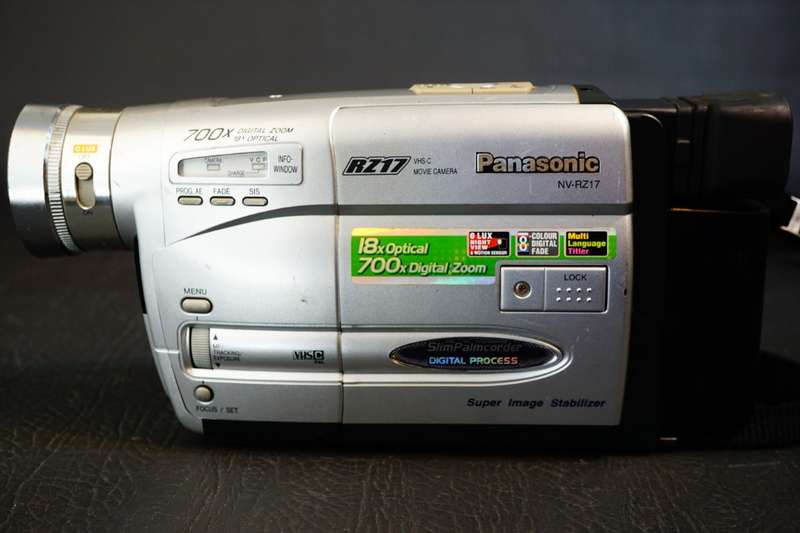 Panasonic NV-RX17 Video Movie Handycam Camcorder Camera VHS-C Tape Format **Great Condition**