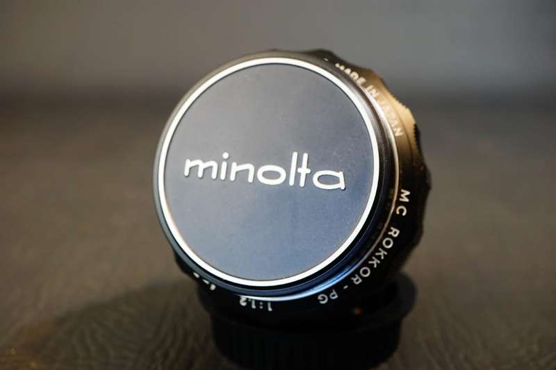 **Bokeh Legend** Minolta MC Rokkor PG 58mm F1.2 in Minolta MD Mount **Excellent Condition**