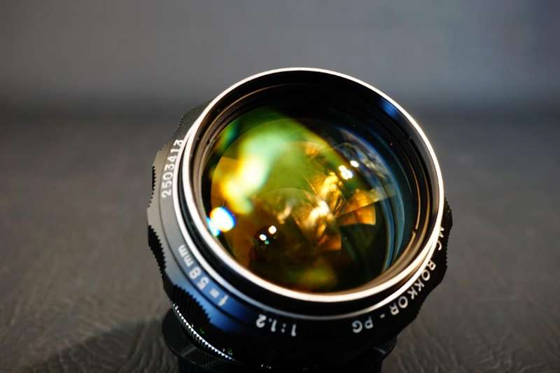 **Bokeh Legend** Minolta MC Rokkor PG 58mm F1.2 in Minolta MD Mount **Excellent Condition**