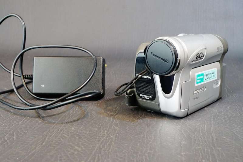Panasonic NV-GS6 Mini DV Video Camcorder with 20 X Optical Zoom **Great Condition**