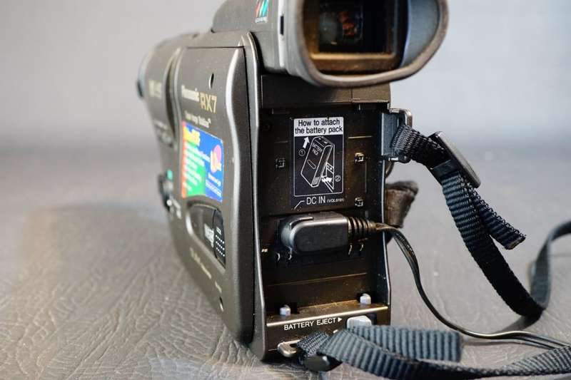 Panasonic NV-RX7 Video Movie Handycam Camcorder Camera VHS-C Tape Format **Great Condition**