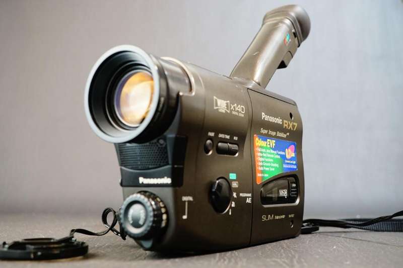 Panasonic NV-RX7 Video Movie Handycam Camcorder Camera VHS-C Tape Format **Great Condition**