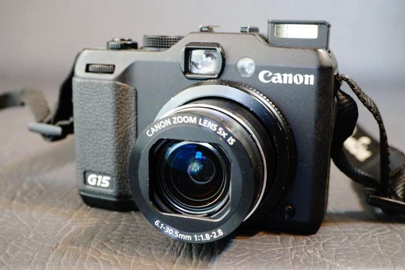 Canon PowerShot G15 12.1MP Compact Digital Camera **Good Condition**