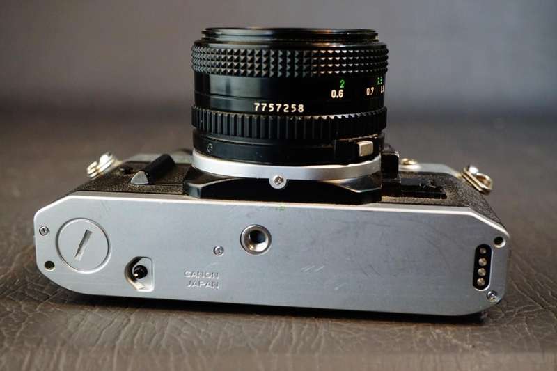 Canon AE-1 Program 35mm SLR Camera with Canon FD 50mm F1.8 Lens  **Great Condition**