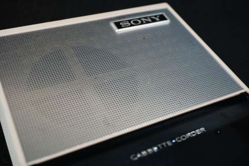 Vintage Sony TC-12 Tapecorder Cassette Corder Tokyo Japan in Micro Case **Excellent Condition**
