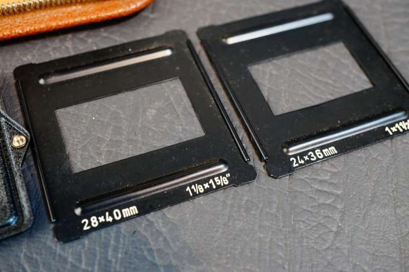 Rollei Rolleicord Vb Va - 24 Exposure Kit - Mask Set Complete with Case and Box **Great Condition**