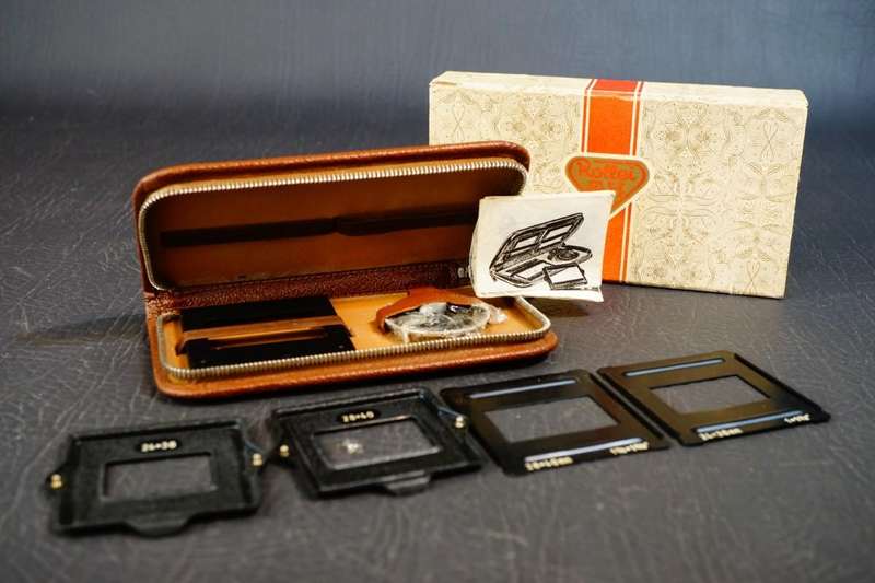 Rollei Rolleicord Vb Va - 24 Exposure Kit - Mask Set Complete with Case and Box **Great Condition**