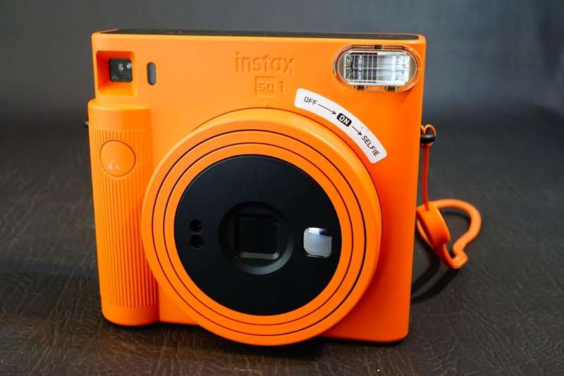 Fujifilm Instax SQUARE SQ1 Instant Camera - Terracotta Orange **Good Condition**