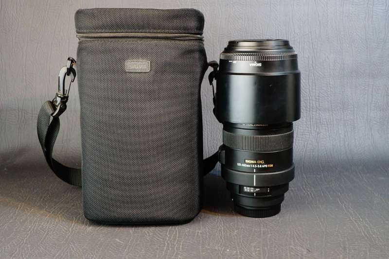 Sigma AF APO 120-400mm f/4.5-5.6 DG OS HSM Lens For Canon **Excellent Condition**