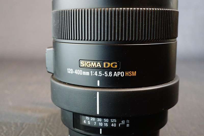 Sigma AF APO 120-400mm f/4.5-5.6 DG OS HSM Lens For Canon **Excellent Condition**