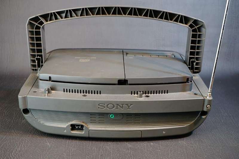 Sony CFD-S07CP CD Radio Cassette-Corder Boombox **Great Condition**