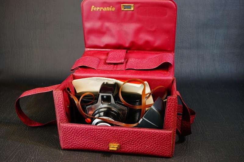 Art Deco Ferrania Eura 3m 120 Film Camera 6X6 with Meniscus Lens **Great Condition**