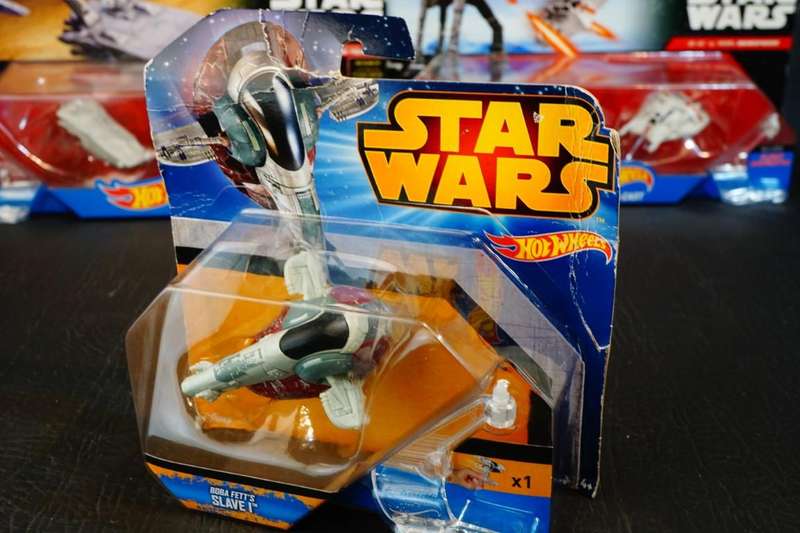 Star Wars Hot Wheels Collection in Packaging