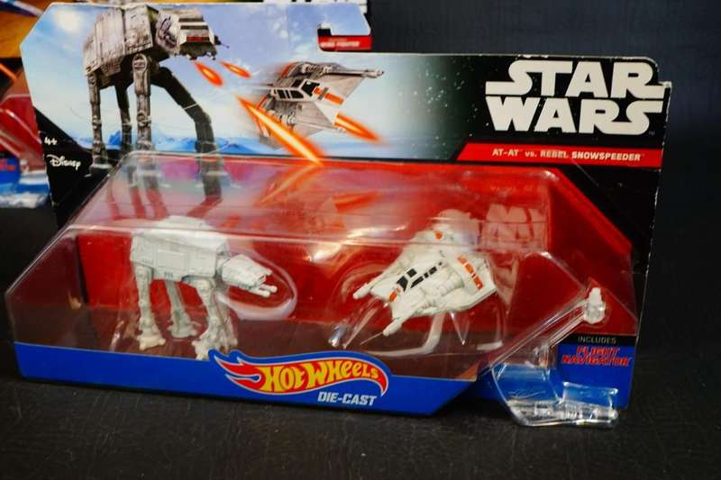 Star Wars Hot Wheels Collection in Packaging