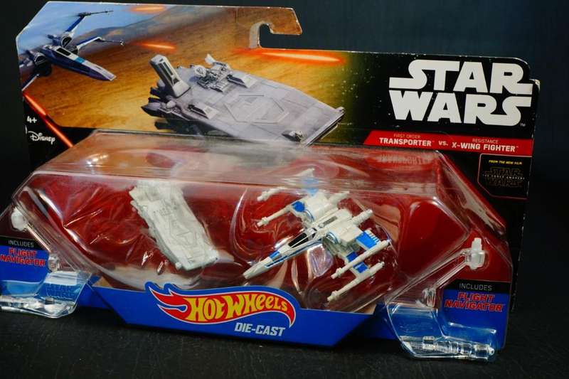 Star Wars Hot Wheels Collection in Packaging