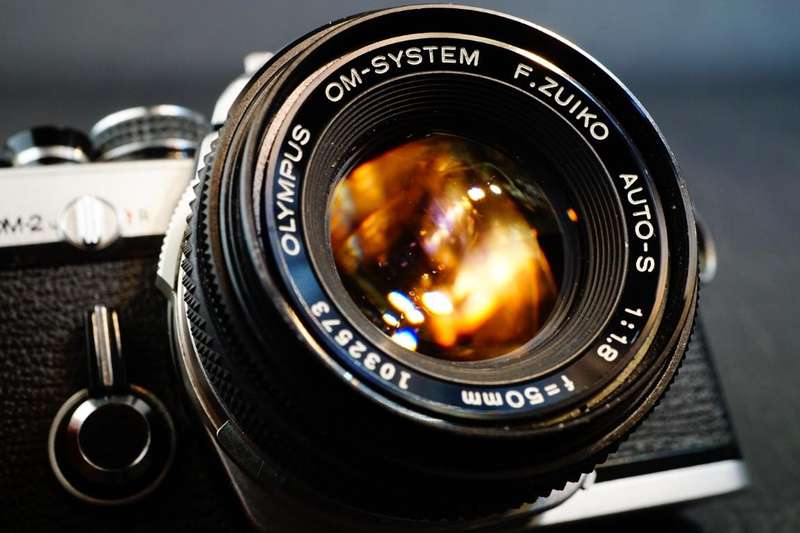 Olympus OM2 35mm SLR Camera with Olympus Zuiko 50mm F1.8 Lens  **Great Condition**
