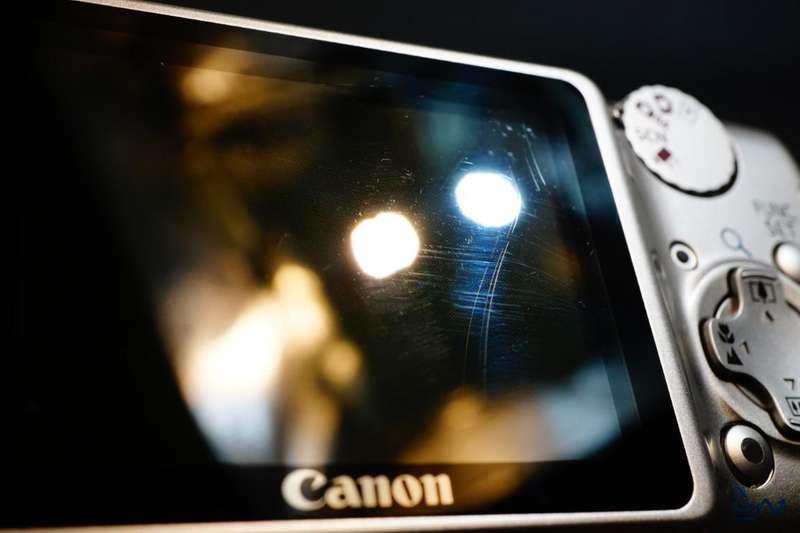 Canon PowerShot A470 7.1 MP Digital Camera with 3.4x Zoom Lens uses AA Batteries  **Good Condition**