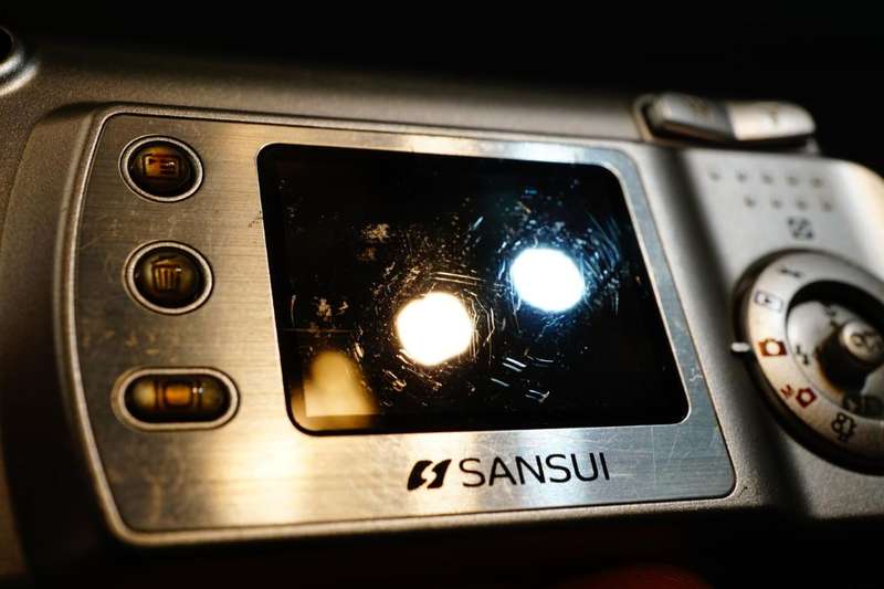 Sansui DSC-3103 3.1MP Digital Point and Shoot Camera uses AA Batteries  **Good Condition**