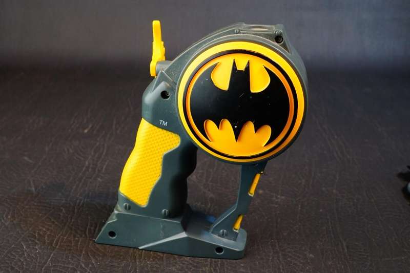 DC Comics Flying Heroes Batman Grip It Rip It Action Figure And Launcher 2016 **Great Condition**