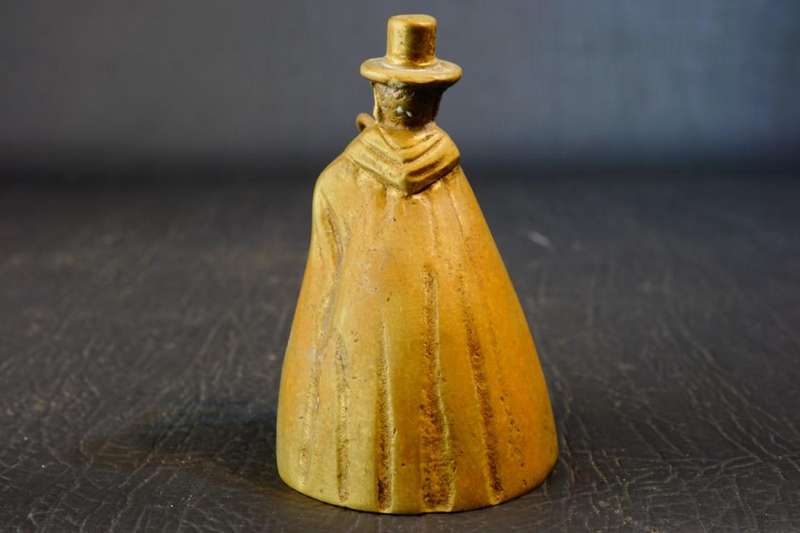 Vintage Brass Bell Antique Victorian Style Decor **Good Condition**