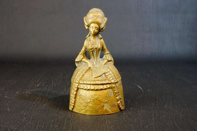 Vintage Brass Bell Antique Victorian Style Decor **Good Condition**