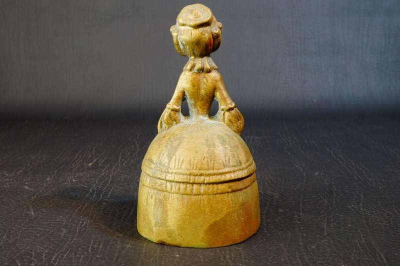 Vintage Brass Bell Antique Victorian Style Decor **Good Condition**