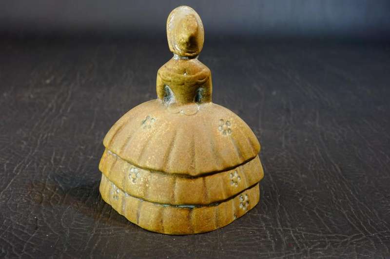 Vintage Brass Bell Antique Victorian Style Decor **Good Condition**