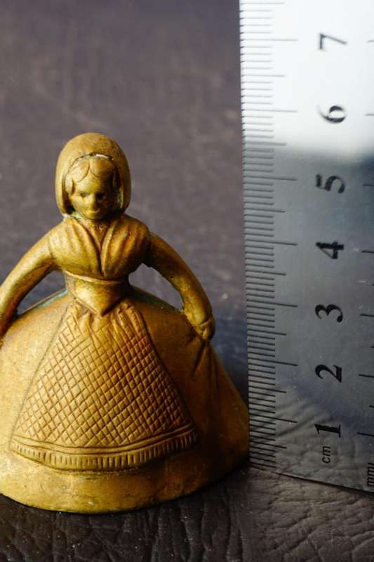 Vintage Brass Bell Antique Victorian Style Decor **Good Condition**
