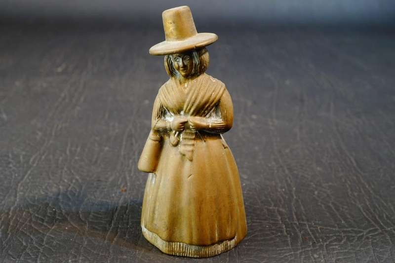 Vintage Brass Bell Antique Victorian Style Decor **Good Condition**