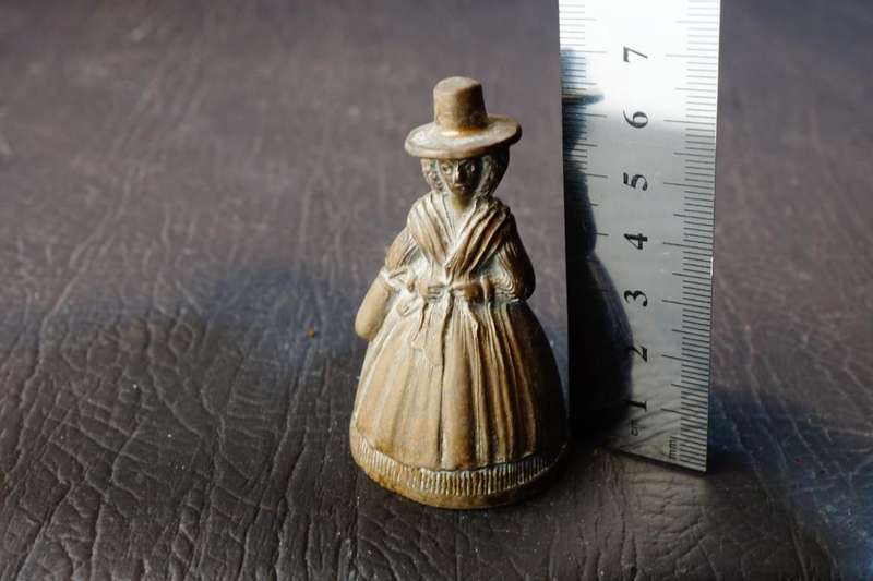 Vintage Brass Bell Antique Victorian Style Decor **Good Condition**